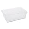 Rubbermaid Commercial Food/Tote Boxes, 12 1/2gal, 26w x 18d x 9h, Clear FG330000CLR - alternate 5